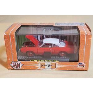 M2 1970 Dodge Super Bee Red & White NIB 1/64